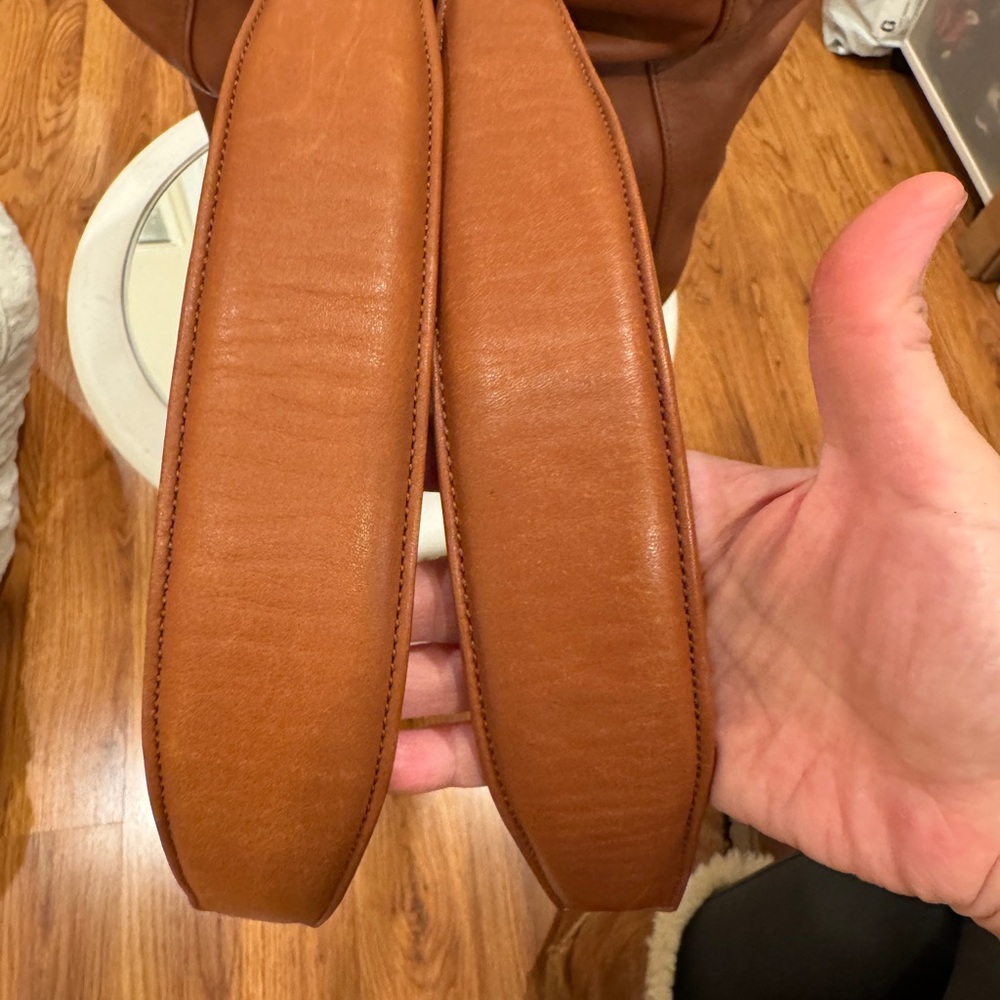 Authentic Coach Soho Leather Backpack Cognac Brow… - image 4